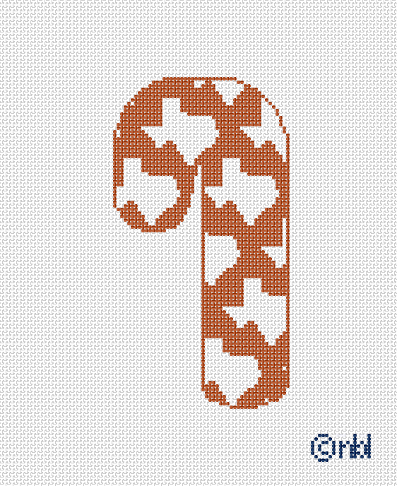 Texas Candy Cane Orange