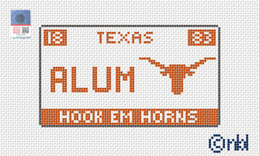 Texas License Plate- ALUMNI