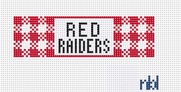 Texas Tech Gingham Fob
