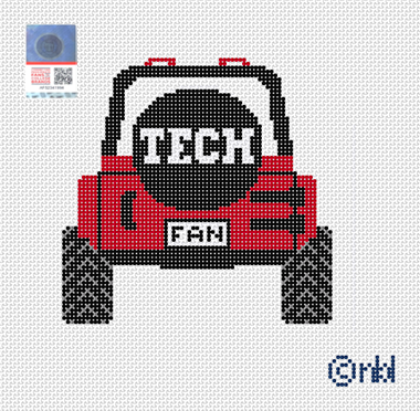 Texas Tech Jeep