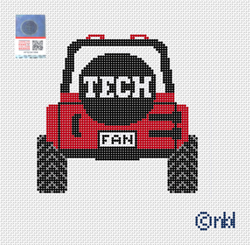 Texas Tech Jeep