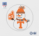 Tennessee Snowman 4 inch round-1