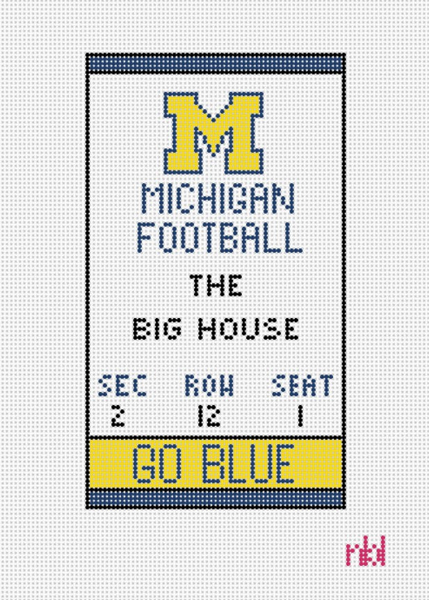 Michigan Ticket Mini Flag Kit - 0