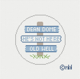 North Carolina Destination Sign Round