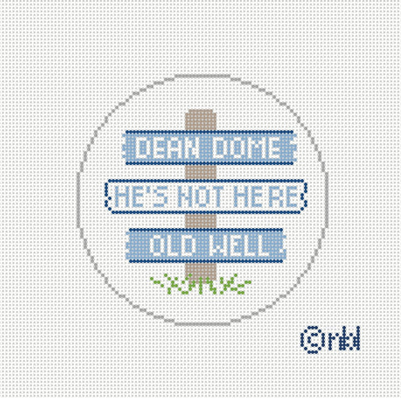 North Carolina Destination Sign Round