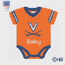 Virginia Baby Onesie Needlepoint Canvas-1