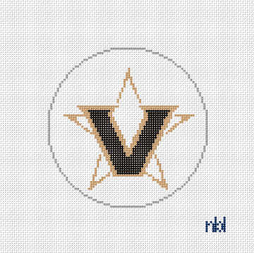 Vanderbilt Star logo round