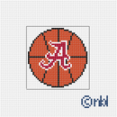 Alabama Basketball Mini Square 2.2-1