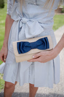 Avery Straw Clutch - Pinch Bow-2