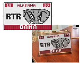 Alabama License Purse Insert- 13 mesh - 0