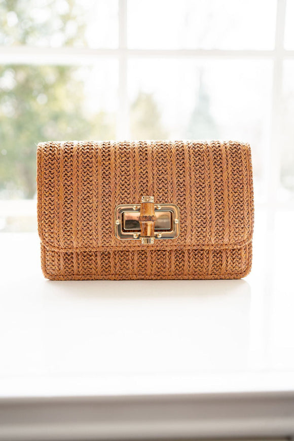 Chestnut Lilly Clutch