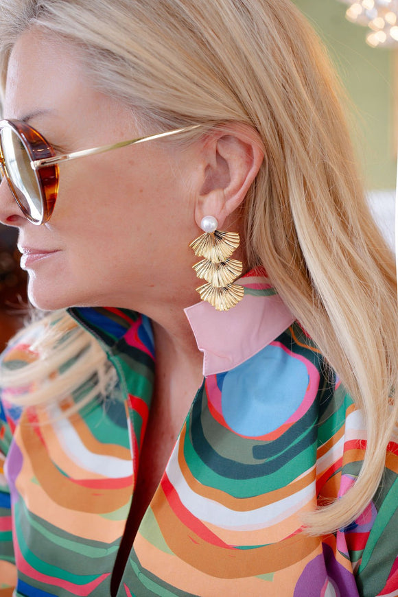 Delilah Fan Earring