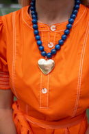 Dottie Heart - Acrylic Necklace-3