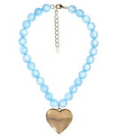 Dottie Heart - Acrylic Necklace-5