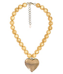 Dottie Heart - Acrylic Necklace-4