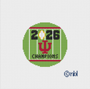 Indiana Football Field Round Champions-1