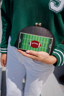 Football- Embroidered Clutch-1