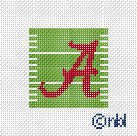 Alabama Football Field Mini Square 2.2