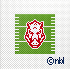 Arkansas Football Field Mini Square 2.2