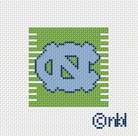 North Carolina Football Field Mini Square 2.2