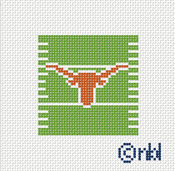 Texas Football Field Mini Square 2.2