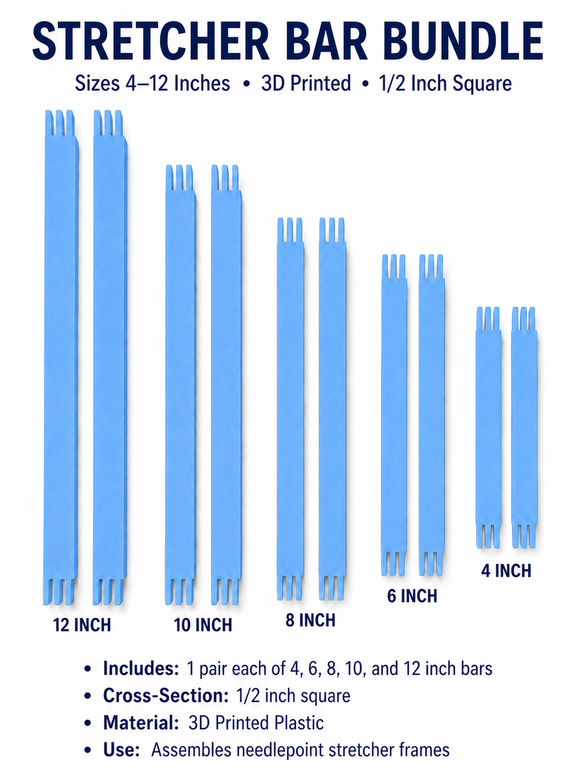 Stretcher Bars- 3D Full set