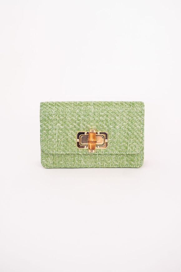 Green Lilly Clutch