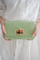 Green Lilly Clutch-3
