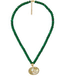 Golf Pendant Necklace - 18k Gold Plated-5