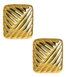 Griffith - Puffy 18k Plated Gold Statement Earring - Meeghan Mullin Collection-1