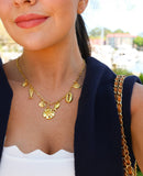 Harbour Charm Necklace - 18k Gold Plated - Belle of the Ball Collection-4