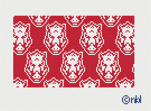 Arkansas Hog Sunglass Case Canvas 3 x 6