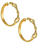 Horsebit Huggie Hoop-1