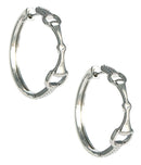Horsebit Huggie Hoop-3
