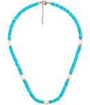 Jenny - Quartz Beaded Necklace with freshwater Pearl-3