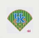 Uk Baseball Diamond Needlepoint Canvas