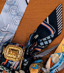 Wide Gold Scarf Cuff - Evie-10
