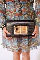 Lillian Croc Clutch-1