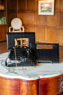 Lillian Croc Clutch-8