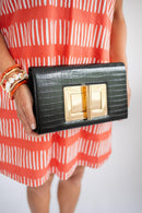 Lillian Croc Clutch-6