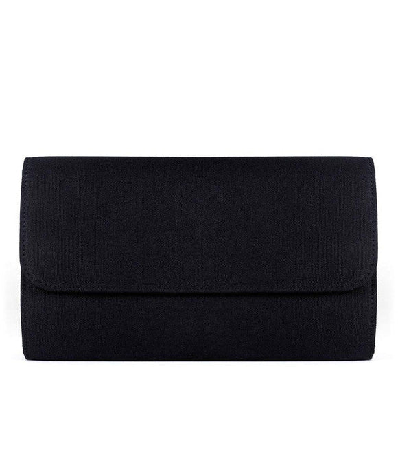 Avery Clutch -  Black - Feather
