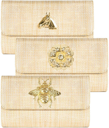 Avery Clutch Straw - Charm