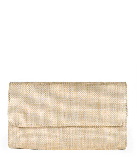 Avery Straw Clutch - Pinch Bow