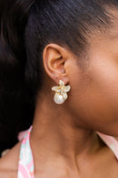 Beth - Rhinestone & Pearl Stud-3