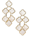Camilla - Mother of Pearl - Statement Earring-1