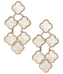 Camilla - Mother of Pearl - Statement Earring-5