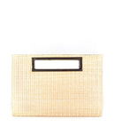 Chloe Clutch - Straw-1
