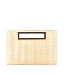 Chloe Clutch - Straw-10
