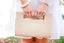 Chloe Clutch - Straw-7