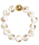 Georgia Beaded Bracelet - Bulldog - Gameday Collection-1